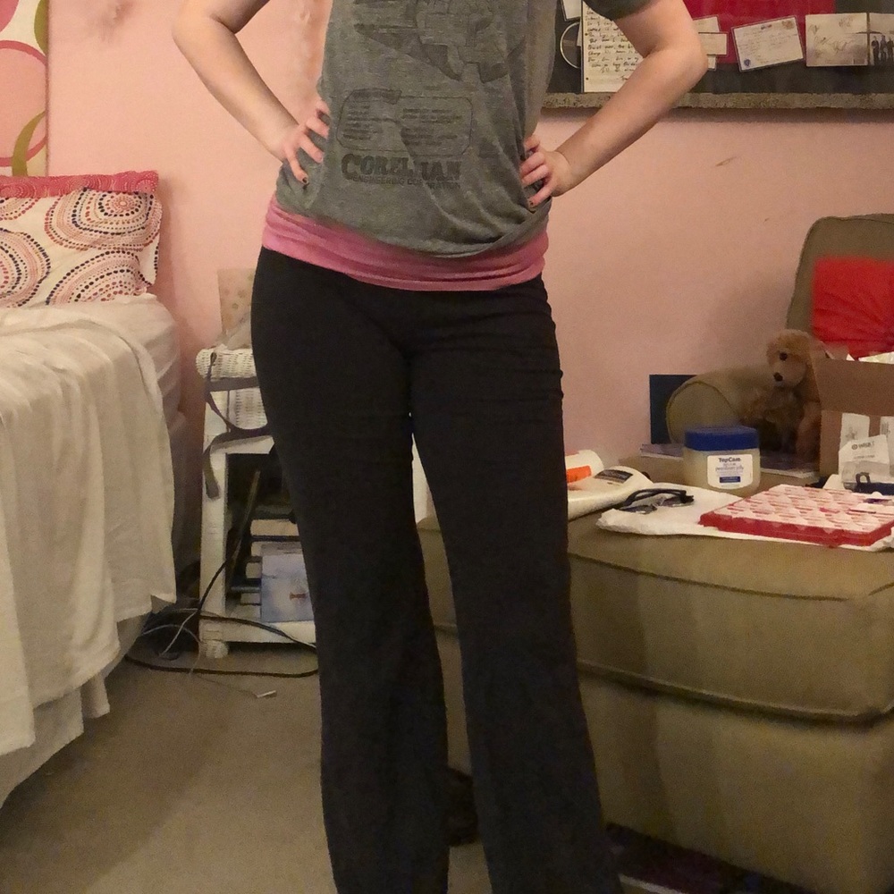 Pink Yoga Pants